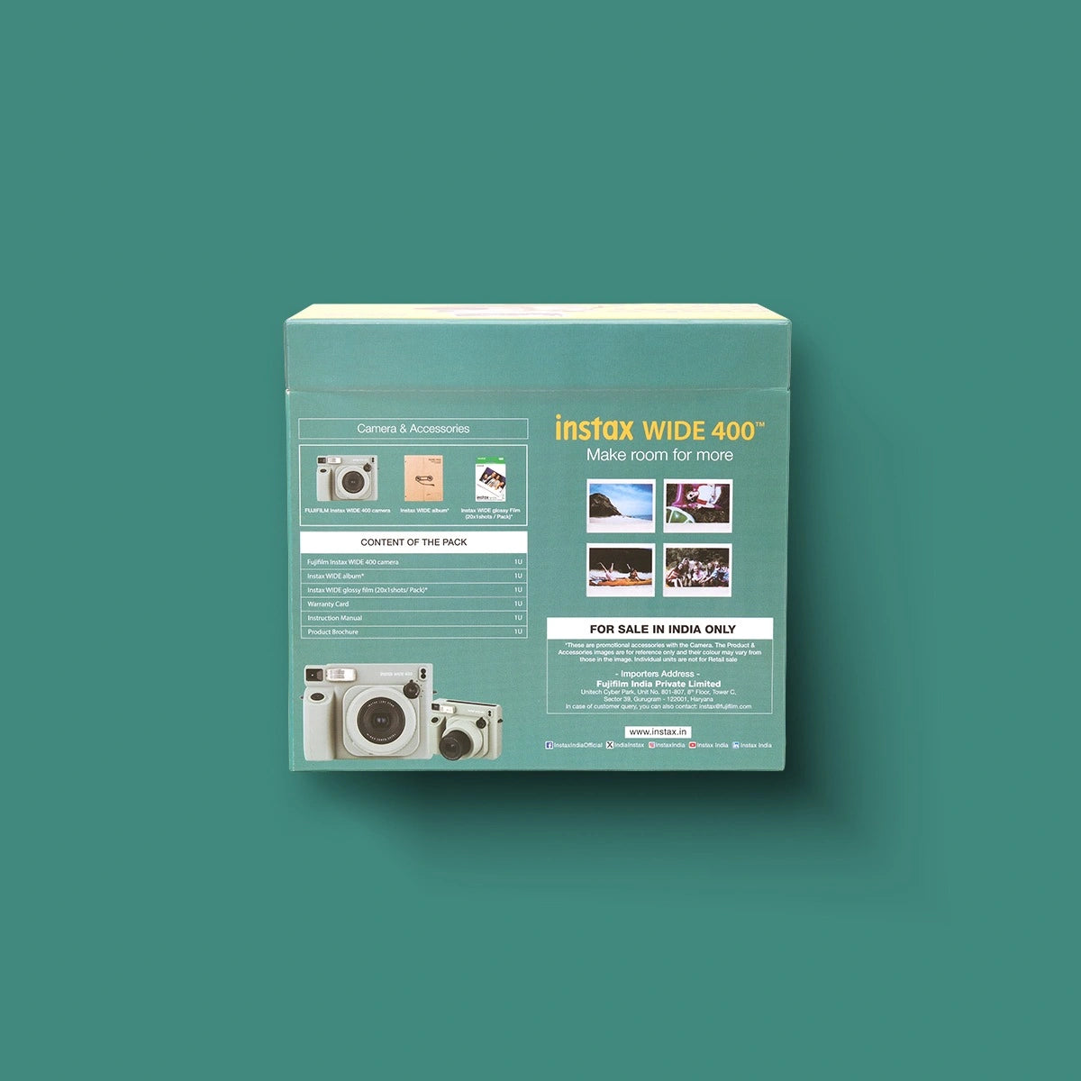 Instax WIDE 400 Starter Kit Plus