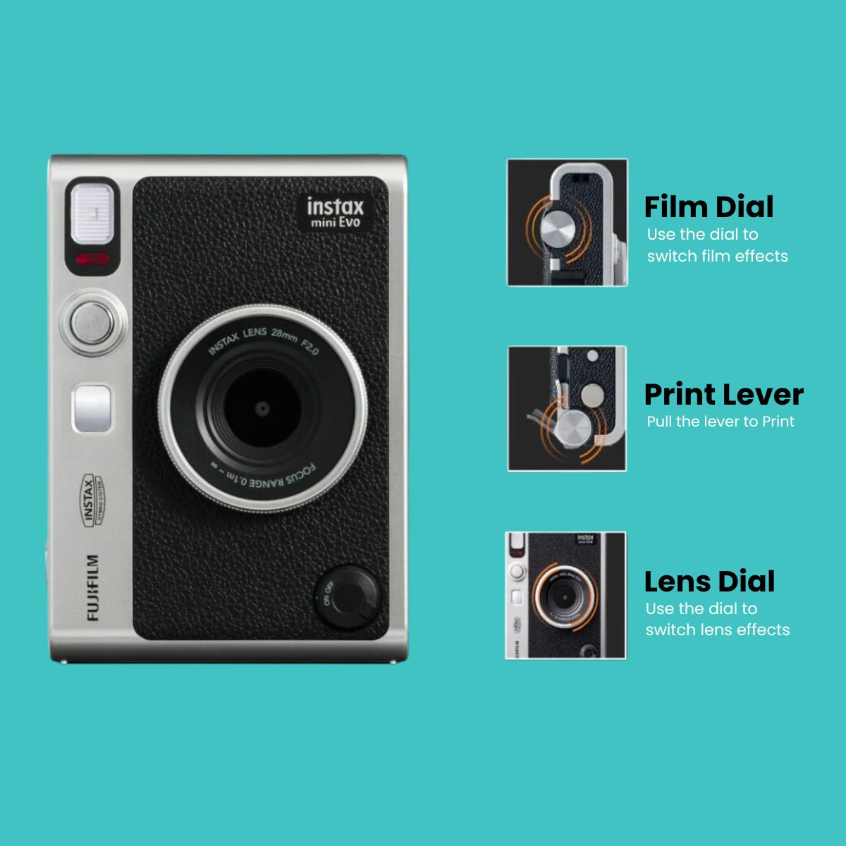 Instax mini EVO Premium Edition